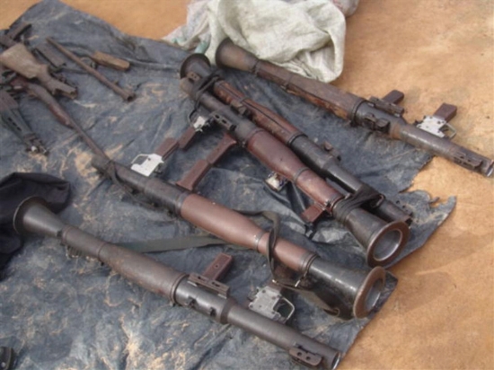 Montage politico-militaire : Une curieuse cache-d`armes découverte à Anyama